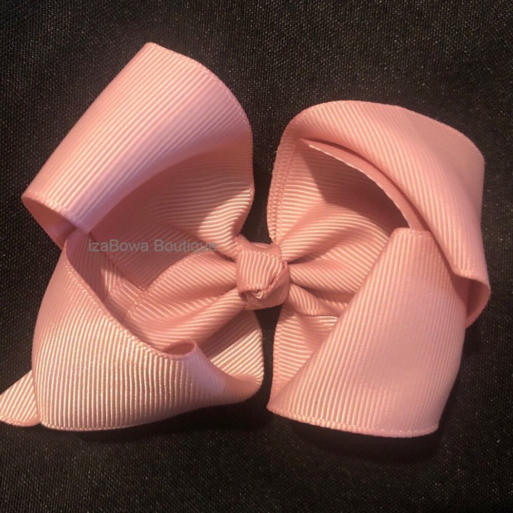 Mauve 4" Boutique Bow    4B2462  Handmade NWT Boutique